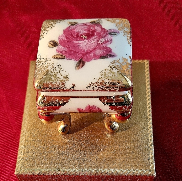 Source Unknown Other - Antique Porcelain Trinket Box